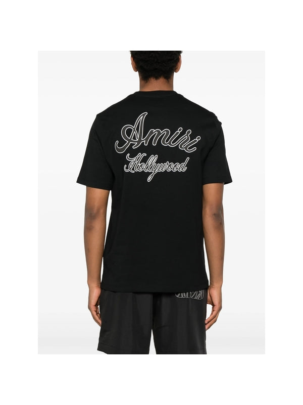 Amiri Black Half Sleeve