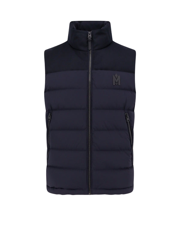 Logo Highneck Quilting Padding Vest