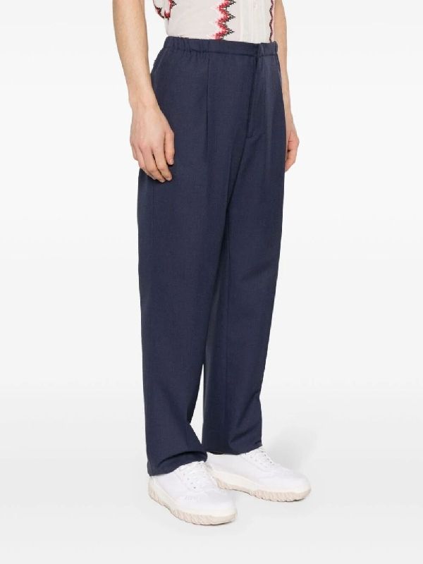 Tapered Wool Pants