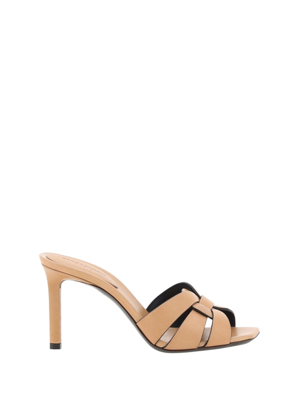 Tribute Leather Sandal Heels - Jente