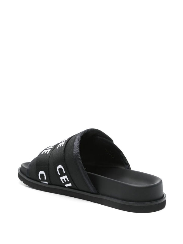 Celine Black Slides
