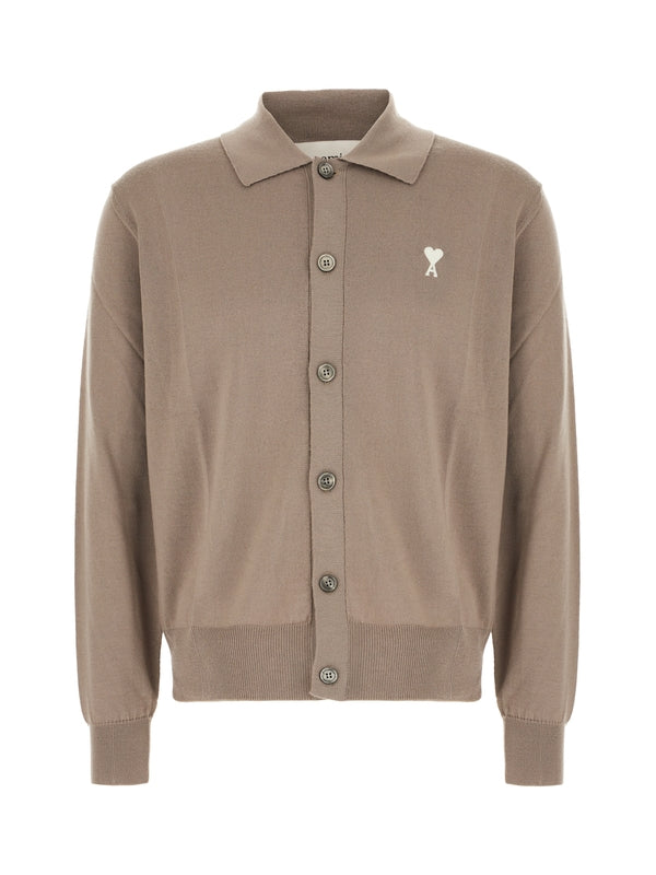 Ami Beige Cardigan