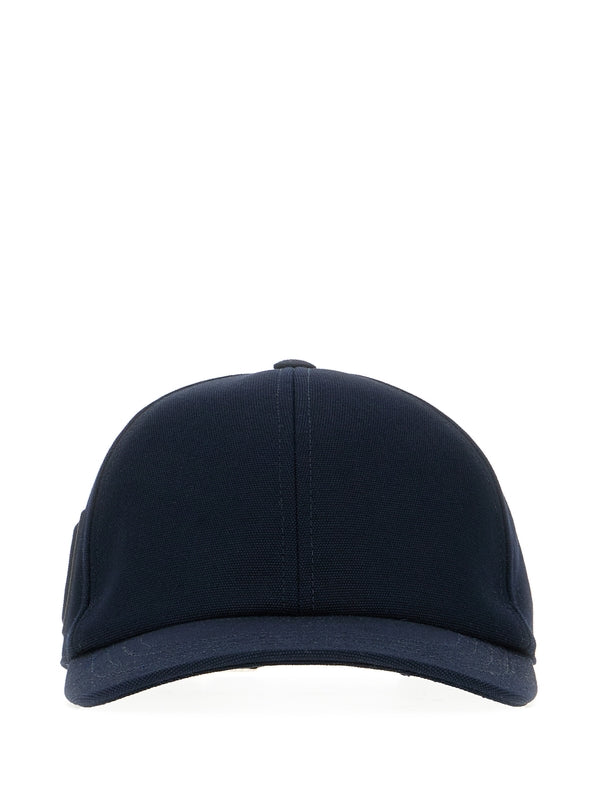 Side Logo Patch Cotton Ball Cap