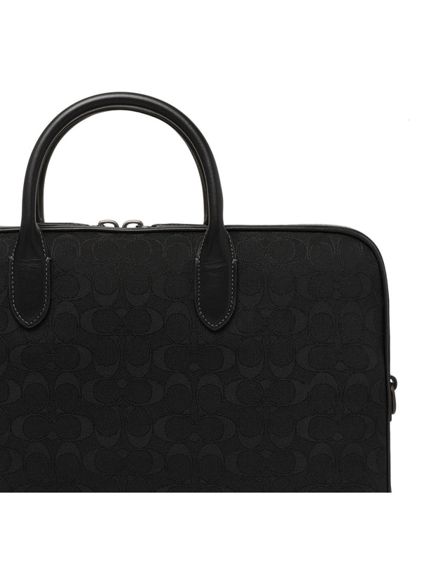 Coach Black Brief Case