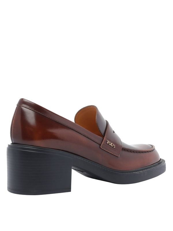 Tod'S Burgundy Pumps Heels