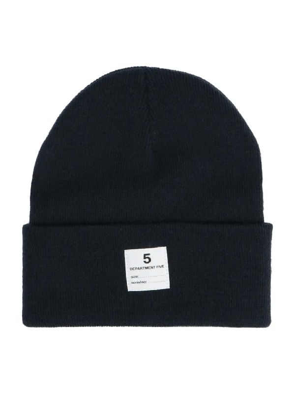 Logo Patch Wool Beanie