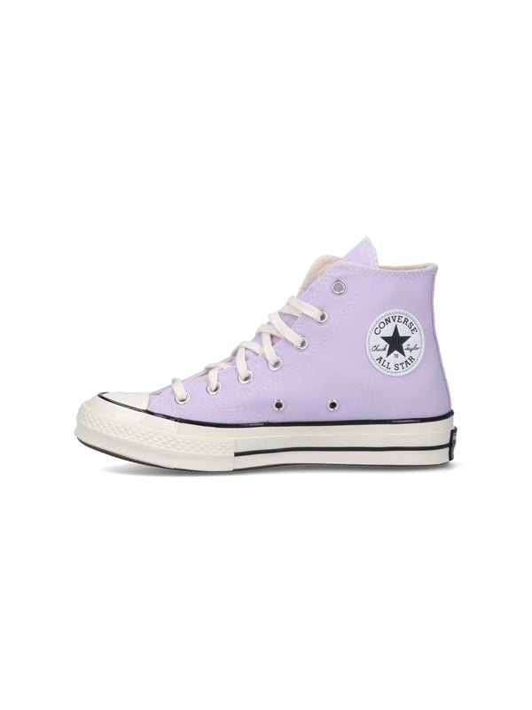 Converse Purple High Top Sneakers