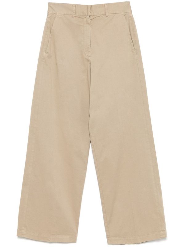 Wide Cotton
  Pants