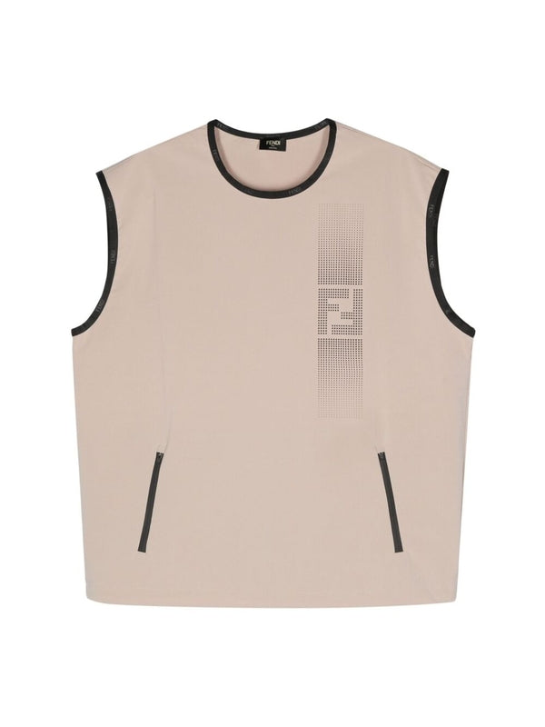 FF Logo Detail Sleeveless Top