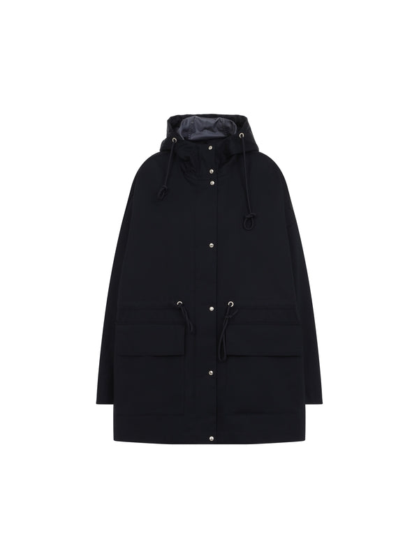 Gaillon Drawstring Cotton Parka