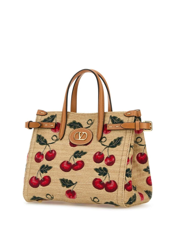 Antibes Embroidered Cotton Tote Bag