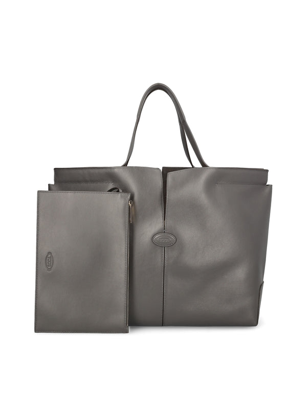 Di Leather Medium Tote Bag
