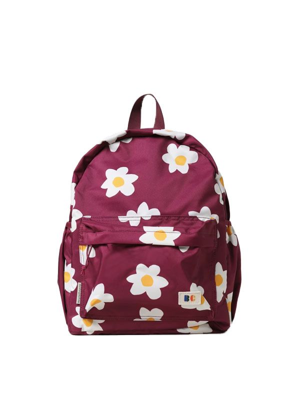 Flower Printed Backpack