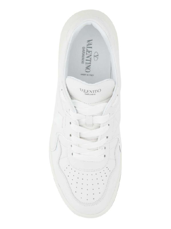 White Onestud Low-top Sneaker