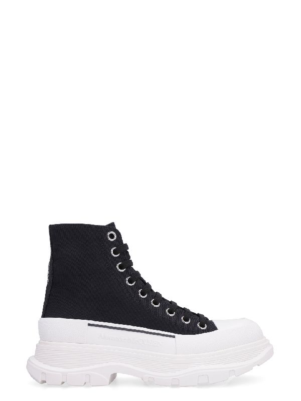 Canvas High-Top Sneakers