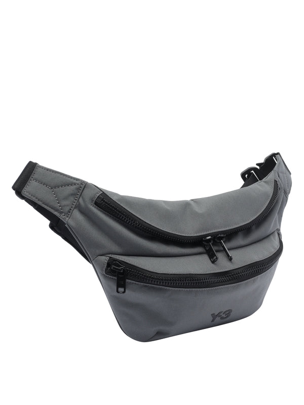 Y-3 Grey Belt Bags