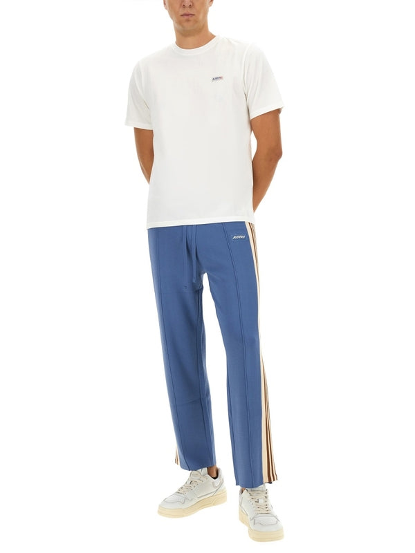 Autry Blue Casual Pants