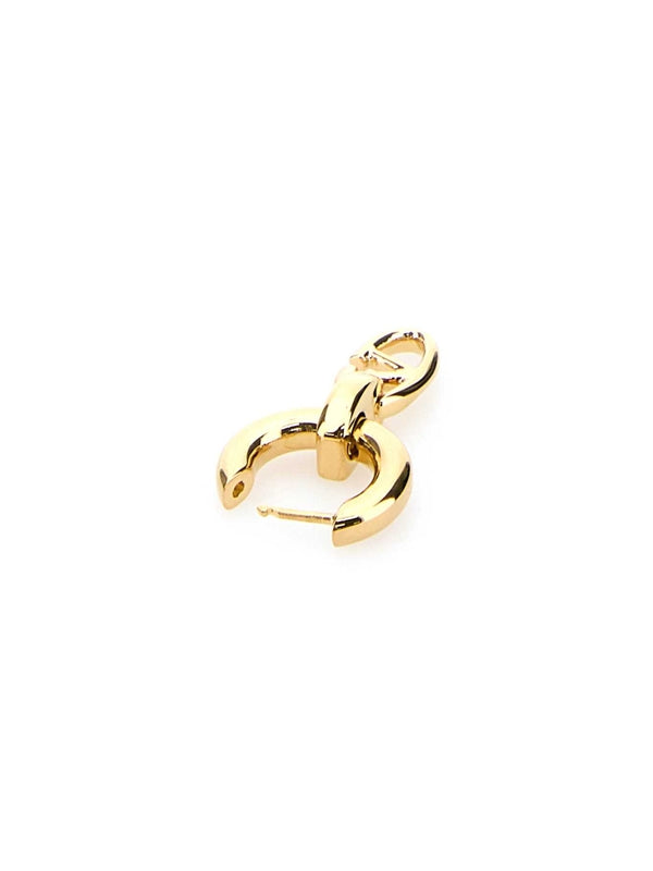 V Logo Single Earring