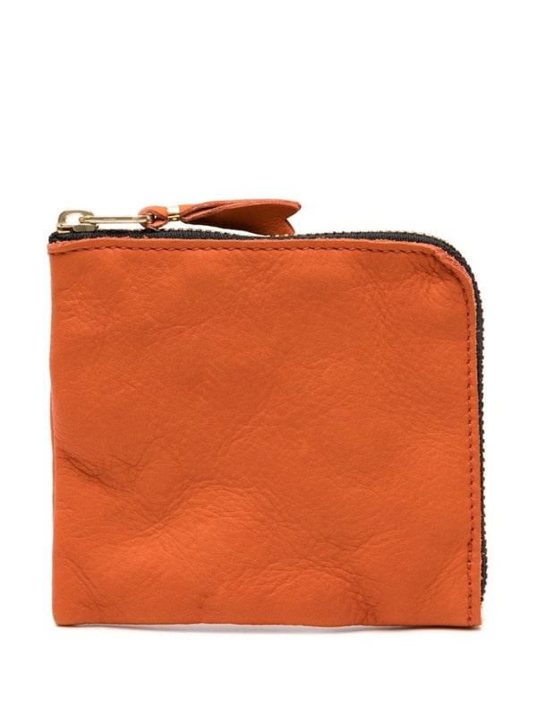 Leather Zip Coin Wallet