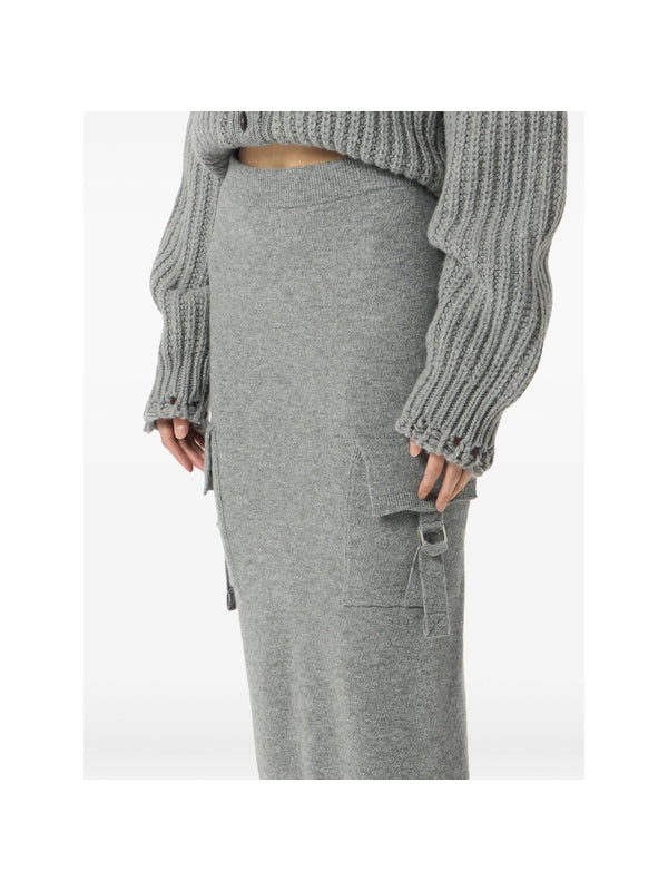 Blumarine Grey Skirts