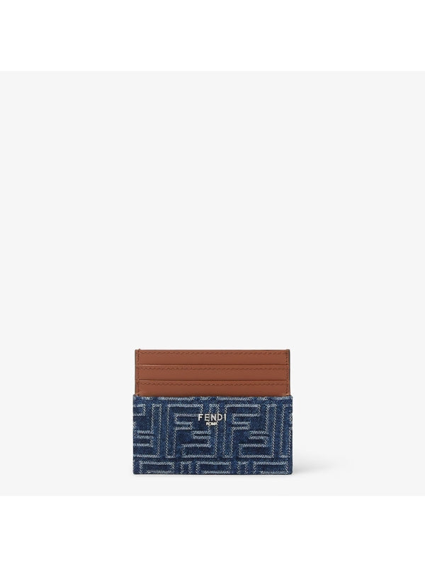 Fendi Blue Card Wallet