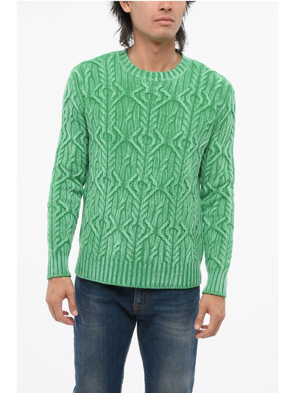 Altea Green Knitted
