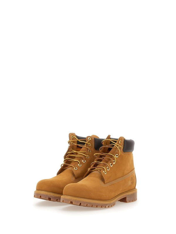 Timberland Brown Lace-Up Boots