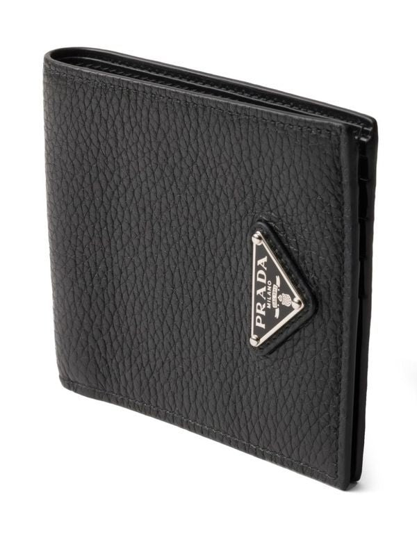 Triangle Logo
  Decorated Leather Wallet