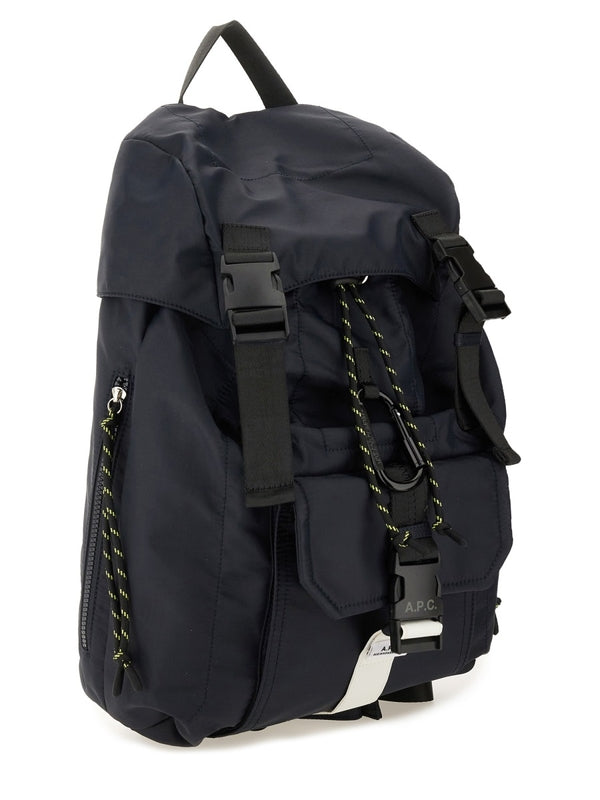 A.P.C. Blue Backpacks