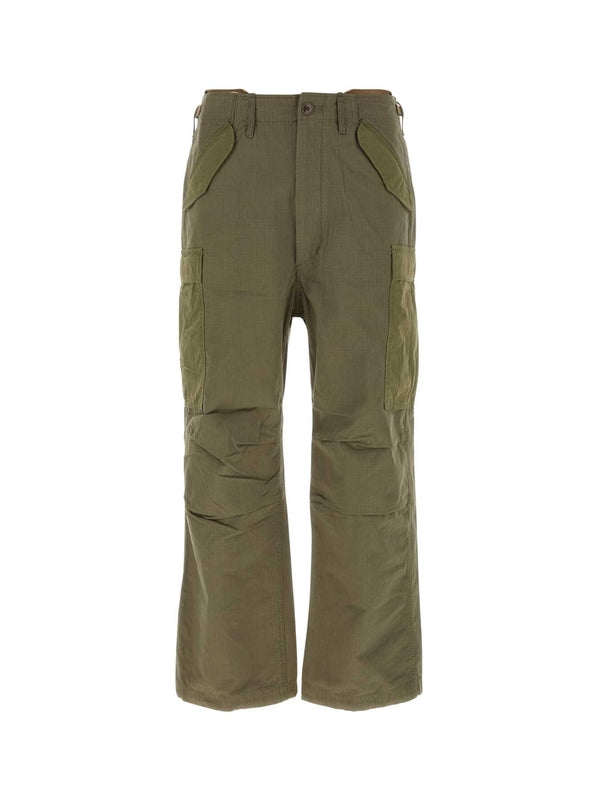 Cotton Nylon Cargo Pants