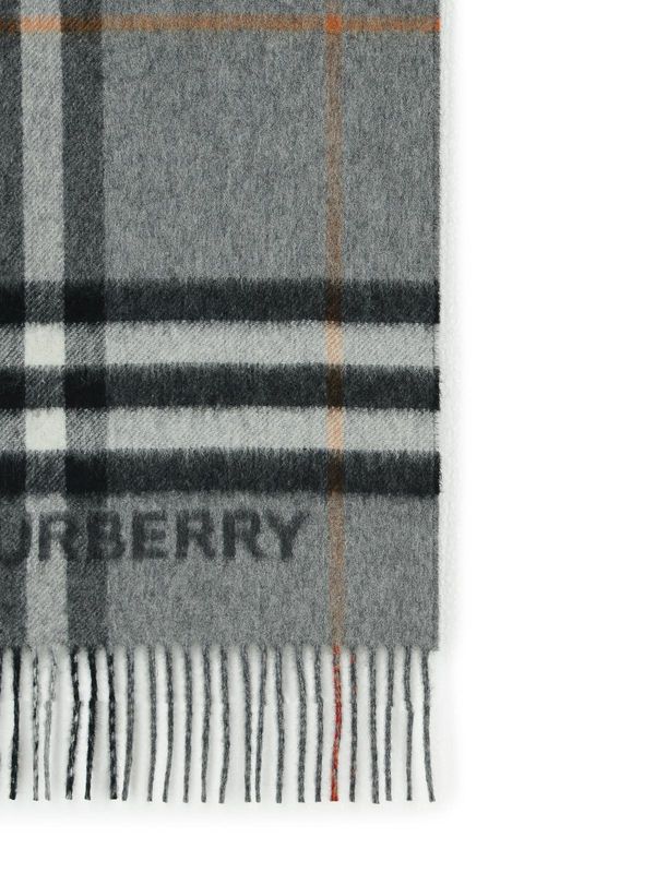 Check Pattern Cashmere Muffler