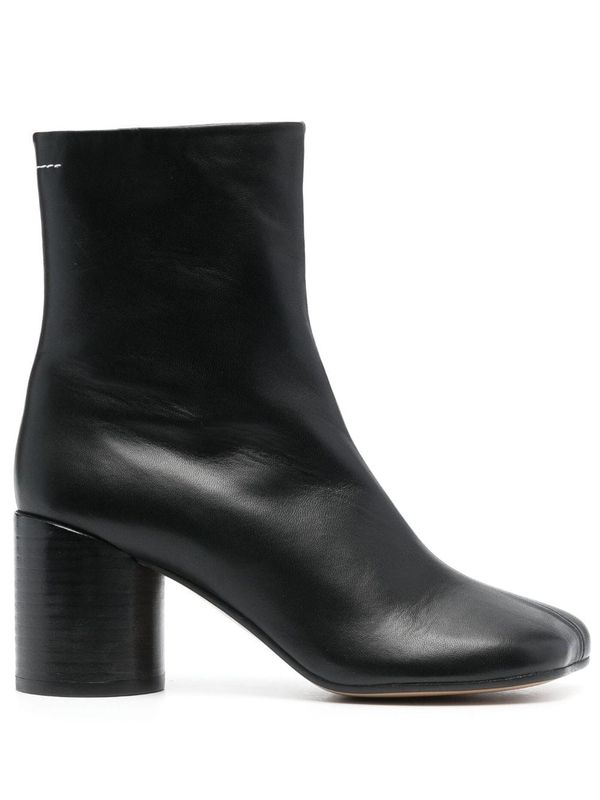 Anatomic
  Stitch Detail Ankle Boots