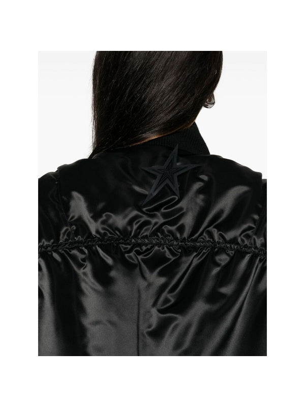 Ruffle Detail Bomber