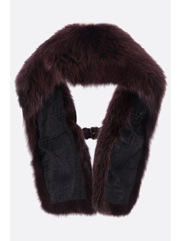 FF Belt Fox Fur Muffler