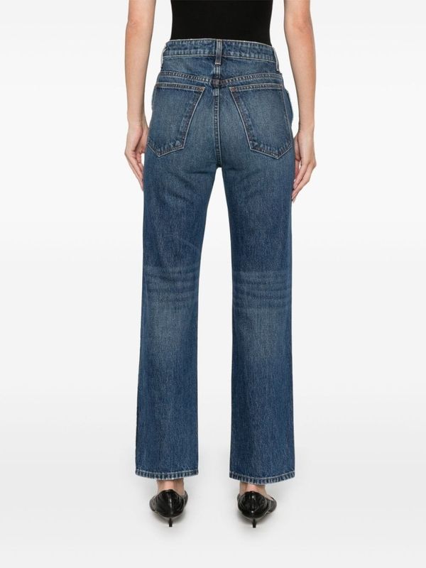 Abigail Cotton Denim Pants