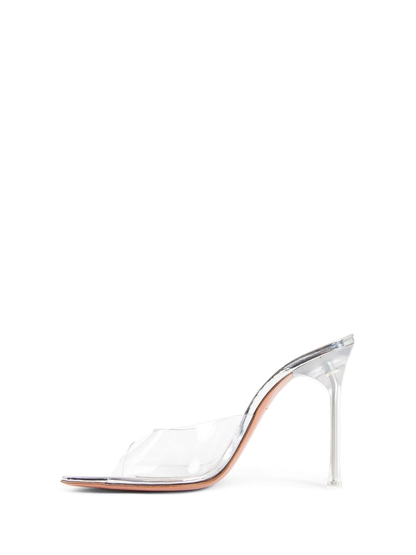 Alexa Glass Sandal Heels