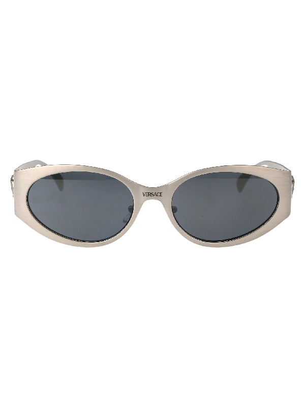 VE2263 Medusa Temple Round Sunglasses