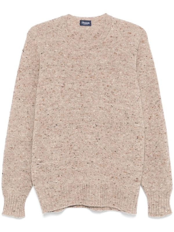 Crew Neck Wool Cashmere Knit