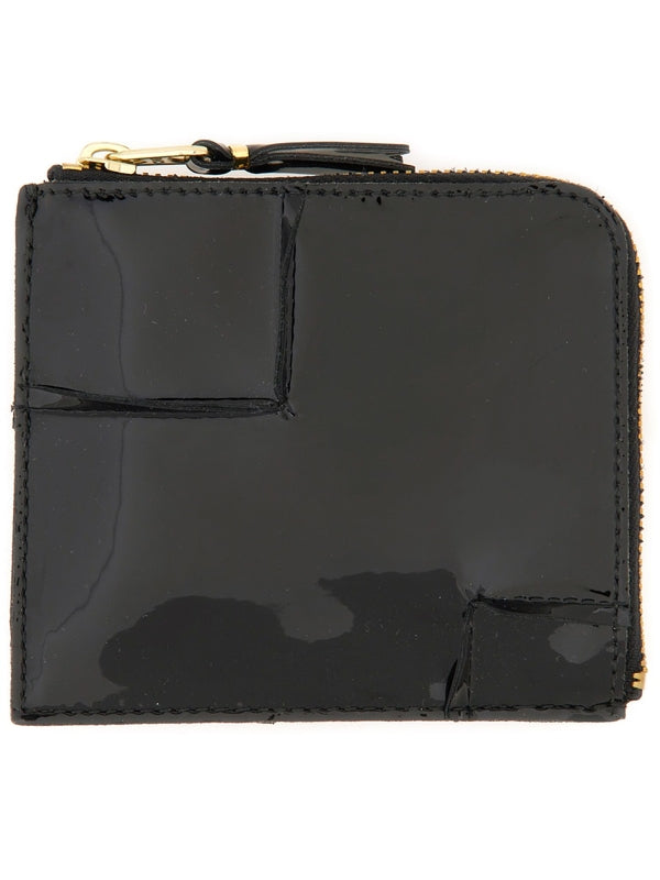 Black Leather Coin Wallet