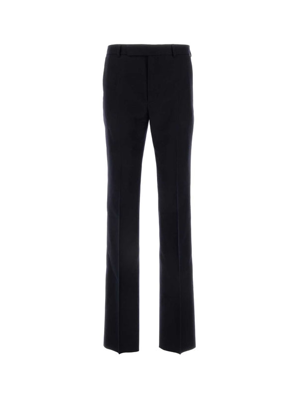 Straight Wool Pants