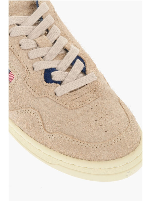 Autry Beige Low Top Sneakers