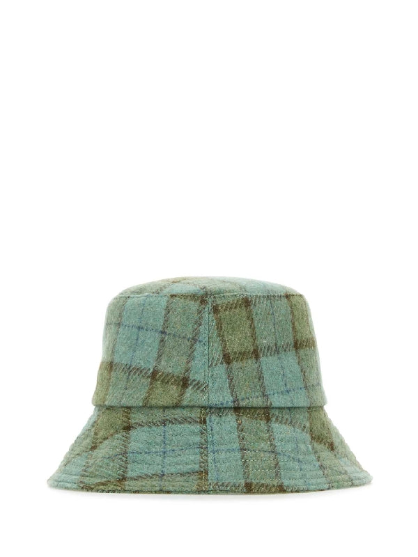 Clarion Check Bucket Hat