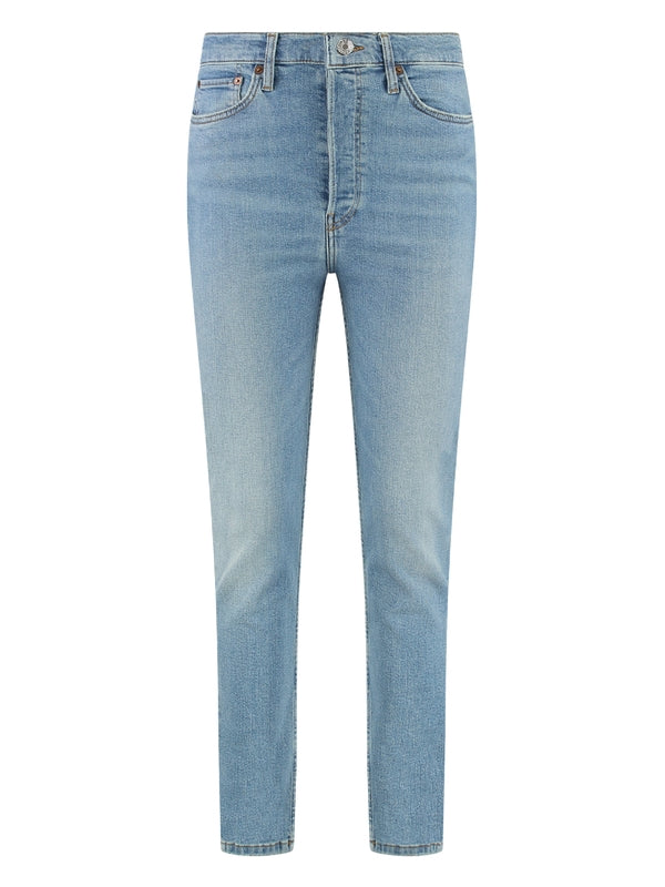 Re/Done Blue Denim Pants