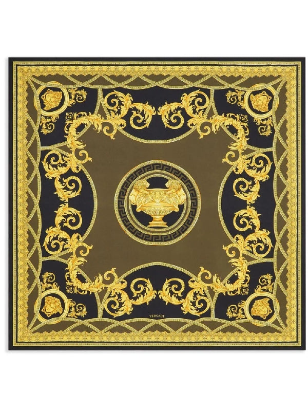 Allover Printing Silk Scarf