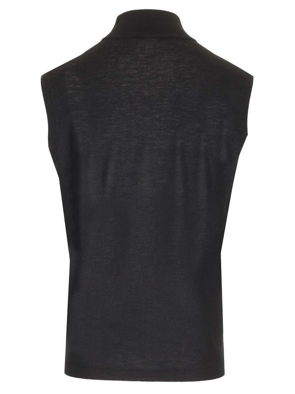 Lucy Sleeveless Cashmere Sweater