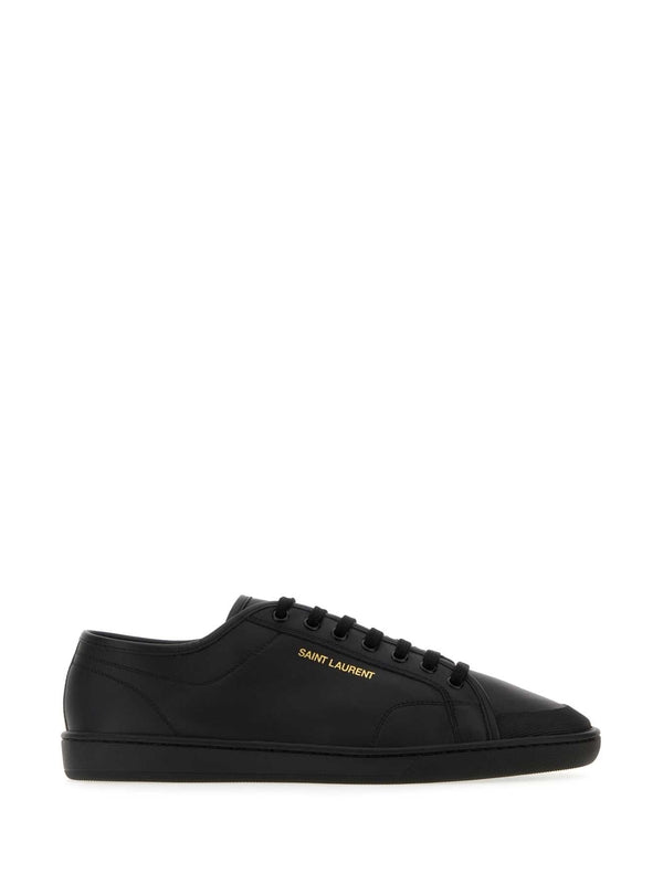 Saint Laurent Black Low Top Sneakers