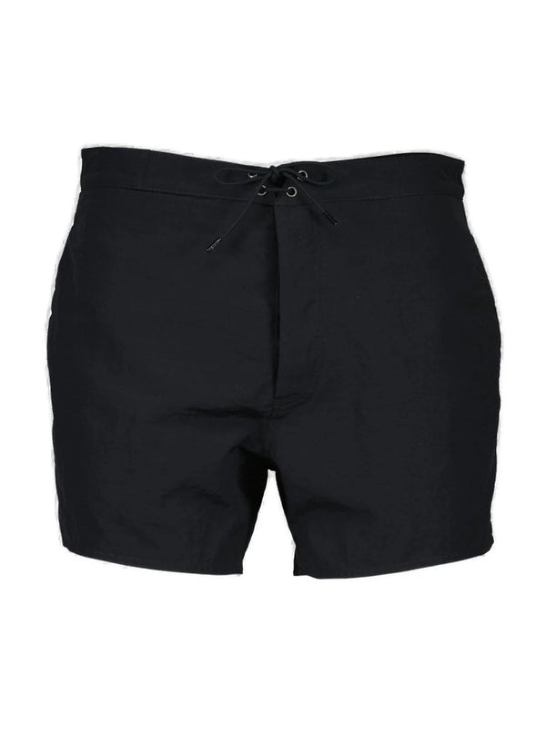 Saint Laurent Black Swim Shorts