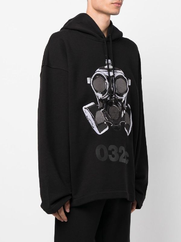 Graphic Print Oversized Hoodie