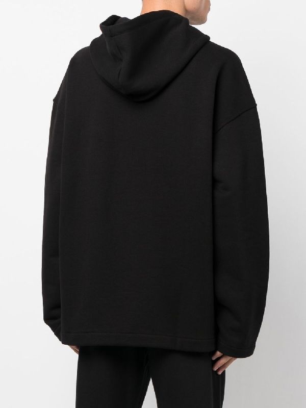 Graphic Print Oversized Hoodie