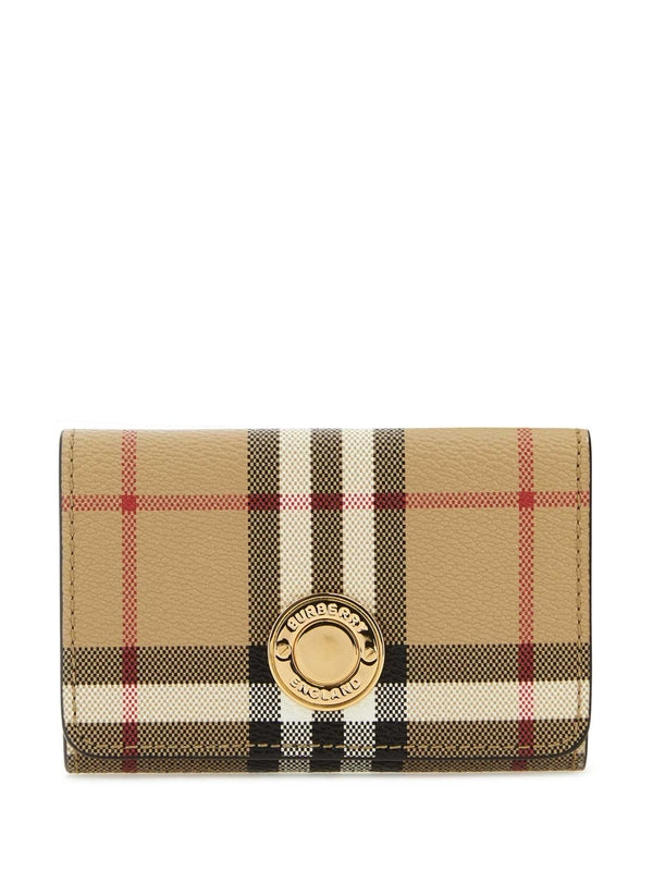 Vintage Check Bifold Wallet